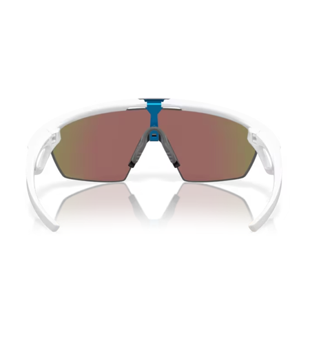 Oakley Sphaera Matte White Frame w/ Prizm Sapphire Polarized Lens