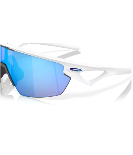 Oakley Sphaera Matte White Frame w/ Prizm Sapphire Polarized Lens