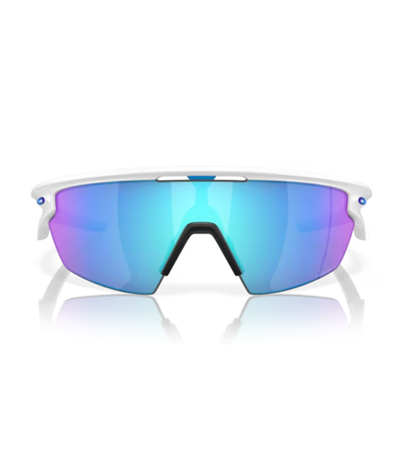 Oakley Sphaera Matte White Frame w/ Prizm Sapphire Polarized Lens