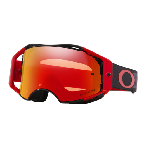 Oakley Airbrake MTB Goggle Troy Lee Design Trippy Black w/ Prizm MX Torch Iridium Lens