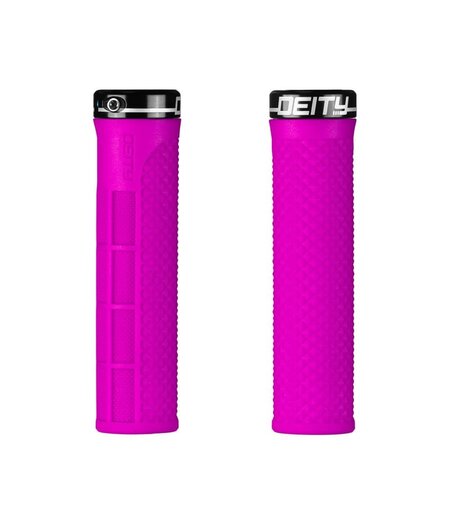 Deity MTB Grip Lockjaw Pink