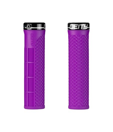 Deity MTB Grip Lockjaw Purple