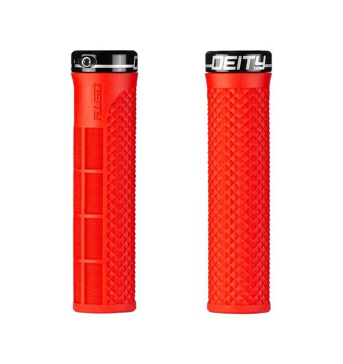 Deity MTB Grip Lockjaw Red