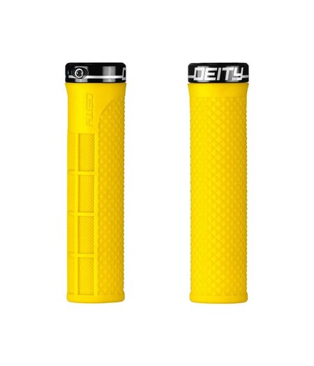 Deity MTB Grip Lockjaw Yellow Limited Edition