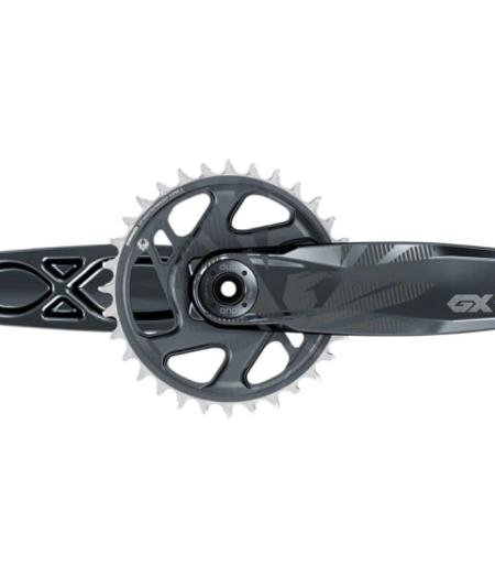 SRAM GX Eagle Boost Crankset - 12-Speed, 32t, Direct Mount, DUB Spindle Interface, Lunar, 52mm Chainline