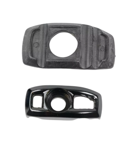 Specialized Cable Clamp, 4 Cables (5 / 4 / 4 / 4mm), Bolt-On Downtube Cable Guide, Top / Middle Position, w/ Rubber Mat