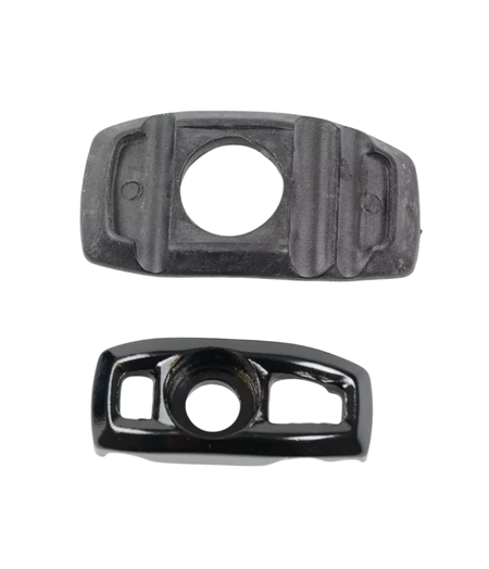 Specialized Cable Clamp, 4 Cables (5 / 4 / 4 / 4mm), Bolt-On Downtube Cable Guide, Top / Middle Position, w/ Rubber Mat