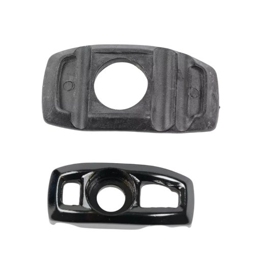 Specialized Cable Clamp, 4 Cables (5 / 4 / 4 / 4mm), Bolt-On Downtube Cable Guide, Top / Middle Position, w/ Rubber Mat