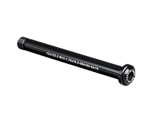 Switch Lever Front 12mm Thru Axle, M12 Thread, 122.5mm Length, Black
