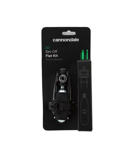 Cannondale Co2 & Tire Lever Set-Off Flat Kit (Black)