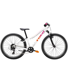 Trek Precaliber 24 8-Speed Suspension Voodoo Crystal White