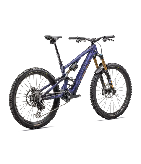 Specialized S-Works Turbo Levo SL 2 Powdered Indigo Tint / Cool Grey Impasto / Midnight Shadow / Bronze