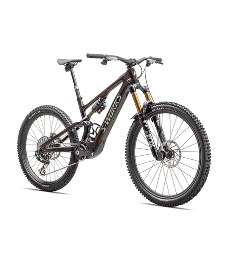 Specialized S-Works Turbo Levo SL 2 Brown Tint / Gunmetal Impasto / Ashen Grey / Brushed Liquid Metal