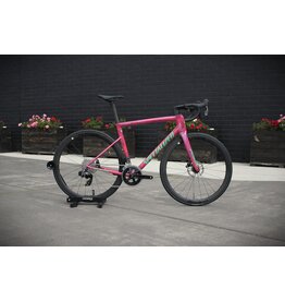 Specialized Tarmac SL8 Expert Custom Build w/ SRAM Rival AXS - Gloss Carbon / Metallic Vivid Pink Strata , Size 56cm