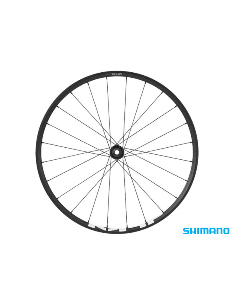 Shimano WH-MT500 Front Wheel - 27.5in Black 110x15mm