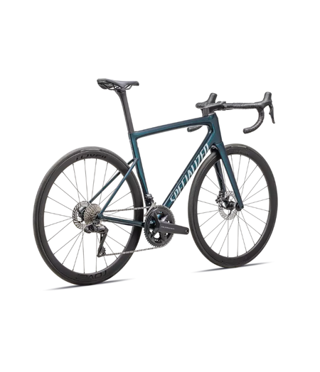 Specialized Tarmac SL8 Expert - Shimano Ultegra Di2 - Gloss Deep Lake Metallic / Green Pearl Over Seafoam