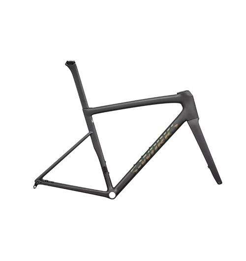 Specialized S-Works Tarmac SL8 Frameset - Satin Carbon Rtp / Silver To Green Pearl