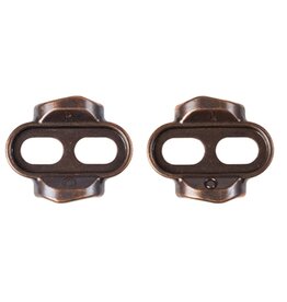 Crankbrothers Cleat Easy Release Bronze - 10 Degree Release Angle, Zero Degree Float