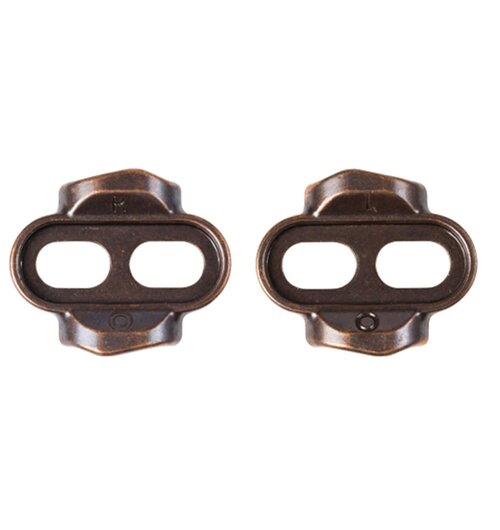 Crankbrothers Cleat Easy Release Bronze - 10 Degree Release Angle, Zero Degree Float