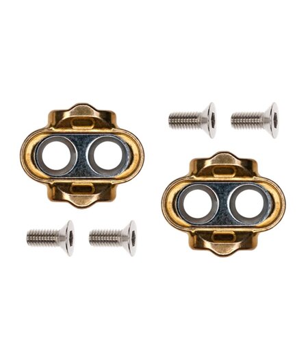 Crankbrothers Cleat Standard Release Silver - 15 Degree Release Angle, Zero Degree Float