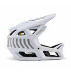 FOX Racing Apparel Youth Proframe MTB Helmet Nace White (48-52 cm)