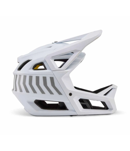 FOX Racing Apparel Youth Proframe MTB Helmet Nace White (48-52 cm)