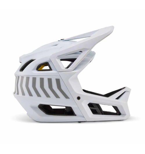 FOX Racing Apparel Youth Proframe MTB Helmet Nace White (48-52 cm)