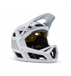 FOX Racing Apparel Youth Proframe MTB Helmet Nace White (48-52 cm)