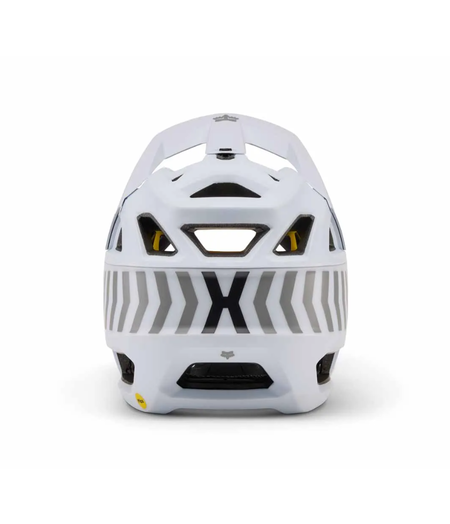 FOX Racing Apparel Youth Proframe MTB Helmet Nace White (48-52 cm)