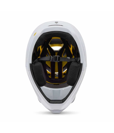 FOX Racing Apparel Youth Proframe MTB Helmet Nace White (48-52 cm)