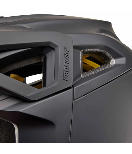 FOX Racing Apparel Youth Proframe MTB Helmet Matte Black (48-52 cm)