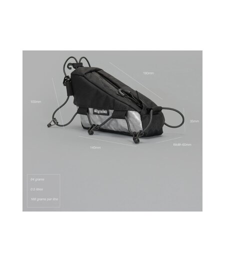 Skin Grows Back Taquito Racing Rear Top Tube Bag w/Dyneema