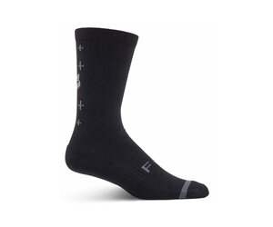 Defend 8" Socks Lunar Black