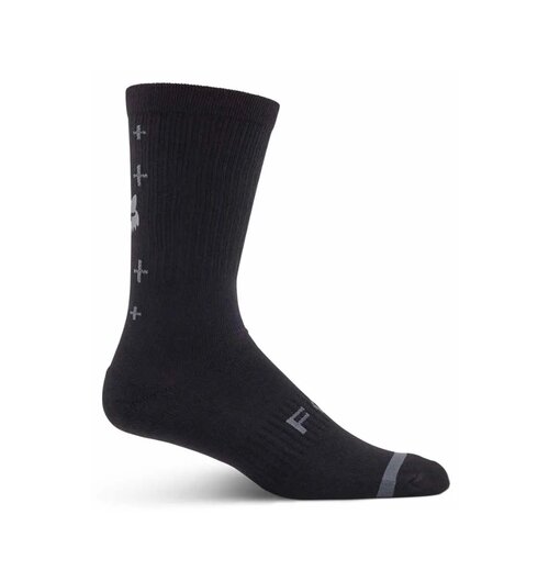 FOX Racing Apparel Defend 8" Socks Lunar Black