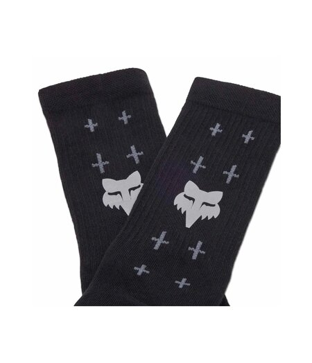 FOX Racing Apparel Defend 8" Socks Lunar Black