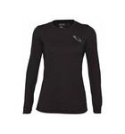FOX Racing Apparel Womens Ranger Drirelease Long Sleeve Jersey Lunar Black