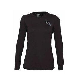 FOX Racing Apparel Womens Ranger Drirelease Long Sleeve Jersey Lunar Black