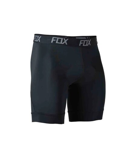FOX Racing Apparel Mens Tecbase Lite Liner Short Black