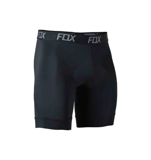 FOX Racing Apparel Mens Tecbase Lite Liner Short Black