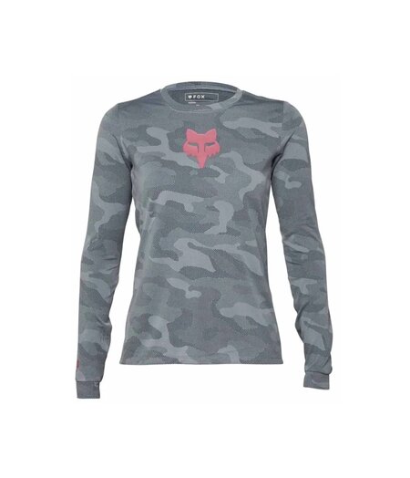 FOX Racing Apparel Womens Ranger TruDri Long Sleeve Jersey Cloud Grey
