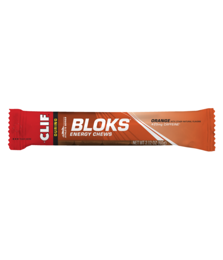 Clif Shot Bloks - Orange 60g w/25mg Caffeine