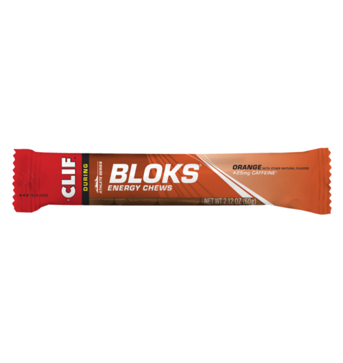 Clif Shot Bloks - Orange 60g w/25mg Caffeine