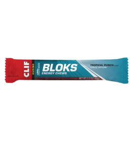 Clif Shot Bloks - Tropical Punch 60g w/25mg Caffeine