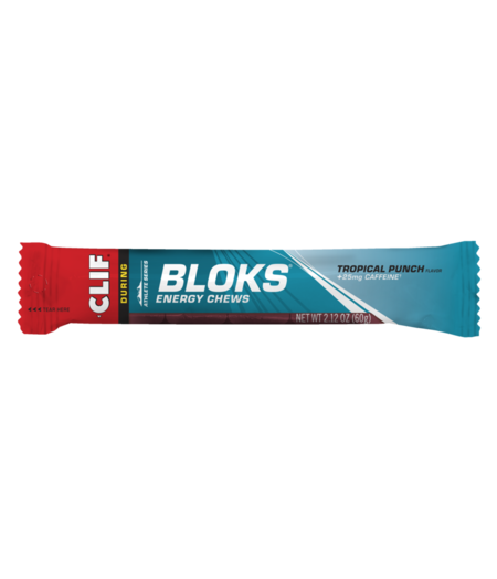 Clif Shot Bloks - Tropical Punch 60g w/25mg Caffeine