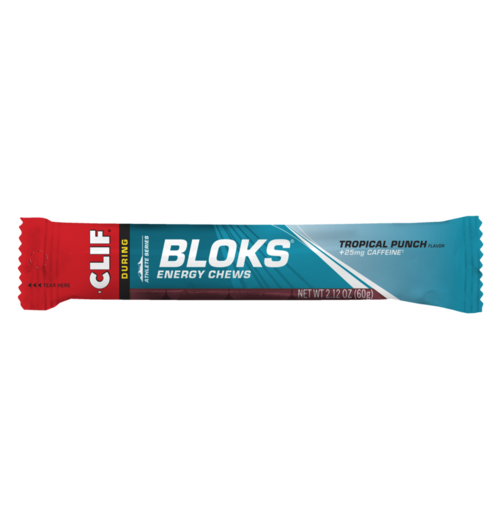 Clif Shot Bloks - Tropical Punch 60g w/25mg Caffeine