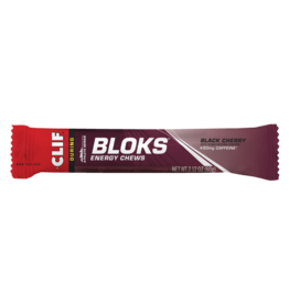 Clif Shot Bloks - Black Cherry 60g w/50mg Caffeine