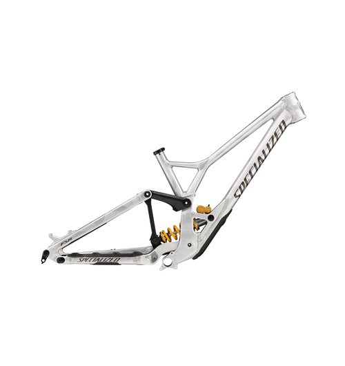 Specialized Demo Race Frameset Gloss Flake Silver / Gunmetal / Brushed