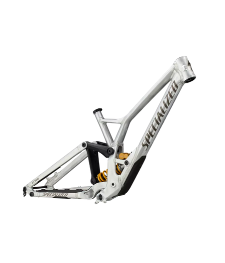 Specialized Demo Race Frameset Gloss Flake Silver / Gunmetal / Brushed