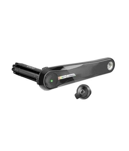 SRAM Left Arm and Power Meter Spindle Assembly Force D2 - Unicorn Grey w/Laser Foil - DUB