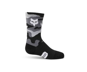 24.5 Youth 6" Ranger Crew Socks Black Camo